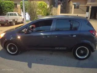 Opel Corsa 2010 Blue Automatic Used for Sale in Greater Cairo ( Cairo + Giza)