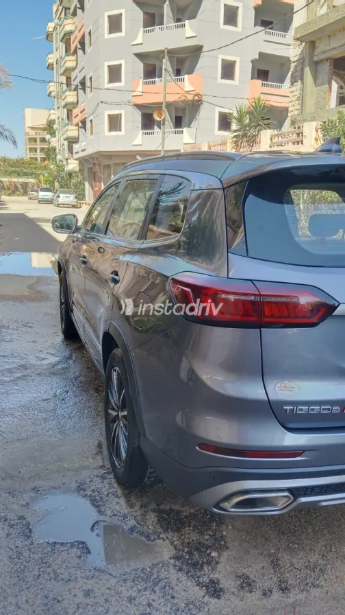 Chery Tiggo 8 Pro 2023 Gray Automatic Used for Sale in Greater Cairo ( Cairo + Giza) - 6