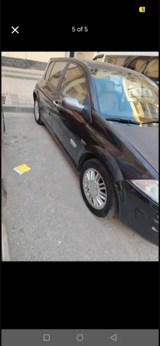Renault Scenic 2005 Black Automatic Used for Sale in Greater Cairo ( Cairo + Giza)