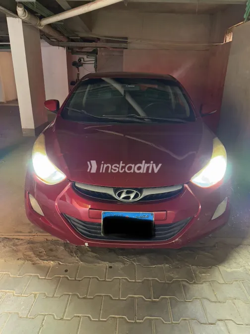 Hyundai Elantra MD 2013 White Automatic Used for Sale in Greater Cairo ( Cairo + Giza) - 6