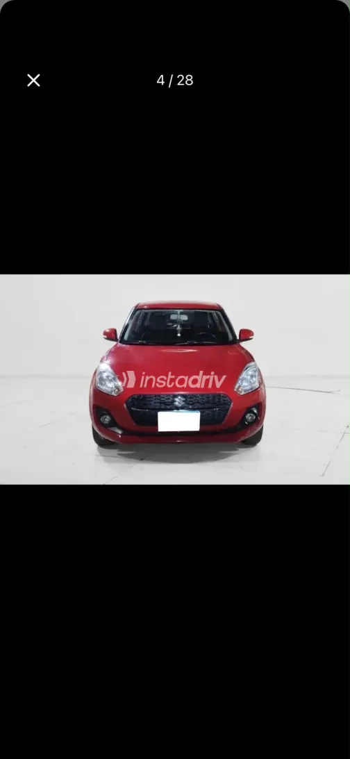 Suzuki Swift 2022 Red Automatic Used for Sale in Greater Cairo ( Cairo + Giza) - 1