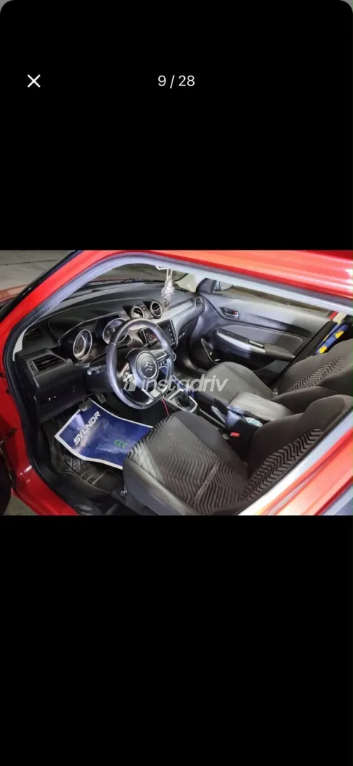 Suzuki Swift 2022 Red Automatic Used for Sale in Greater Cairo ( Cairo + Giza) - 2