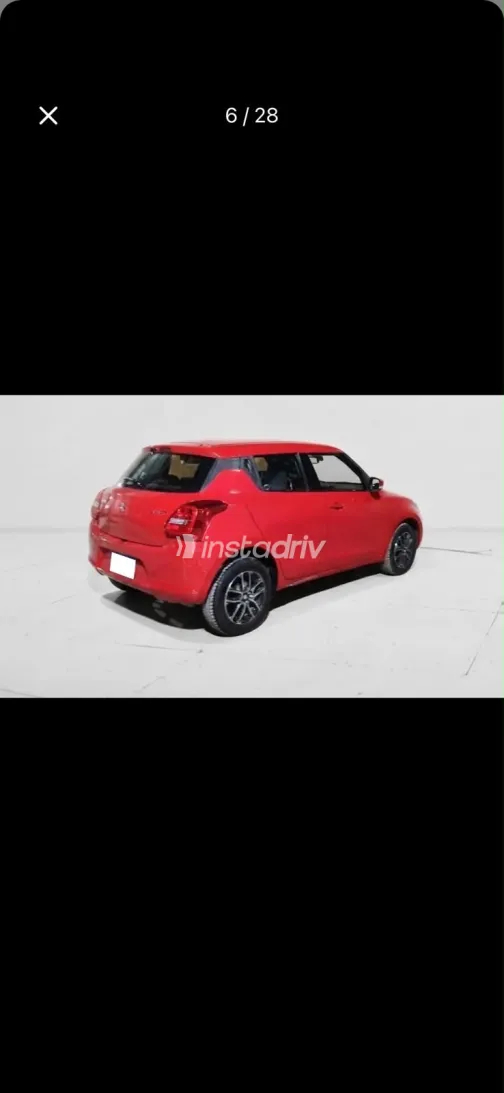 Suzuki Swift 2022 Red Automatic Used for Sale in Greater Cairo ( Cairo + Giza) - 3