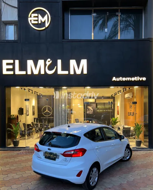 Ford Fiesta 2019 White Automatic Used for Sale in Greater Cairo ( Cairo + Giza) - 3