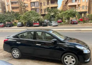 Nissan Sunny 2016 Black Automatic Used for Sale in Greater Cairo ( Cairo + Giza)
