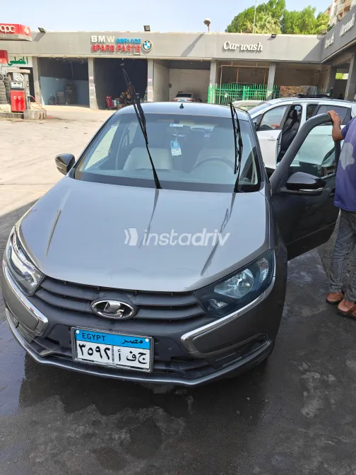 Lada Granta 2022 Gray Automatic Used for Sale in Greater Cairo ( Cairo + Giza) - 5