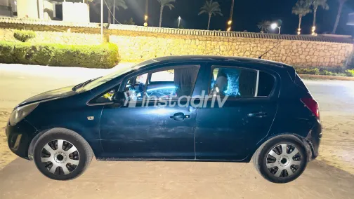 Opel Corsa 2013 Blue Automatic Used for Sale in Greater Cairo ( Cairo + Giza) - 1