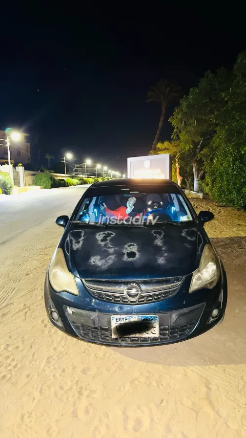 Opel Corsa 2013 Blue Automatic Used for Sale in Greater Cairo ( Cairo + Giza) - 2