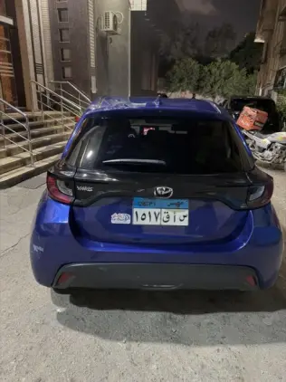 Toyota Yaris 2021 Dark Blue Automatic Used for Sale in Alexandria