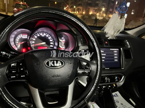 Kia Rio 2014 Gray Automatic Used for Sale in Greater Cairo ( Cairo + Giza) - 5