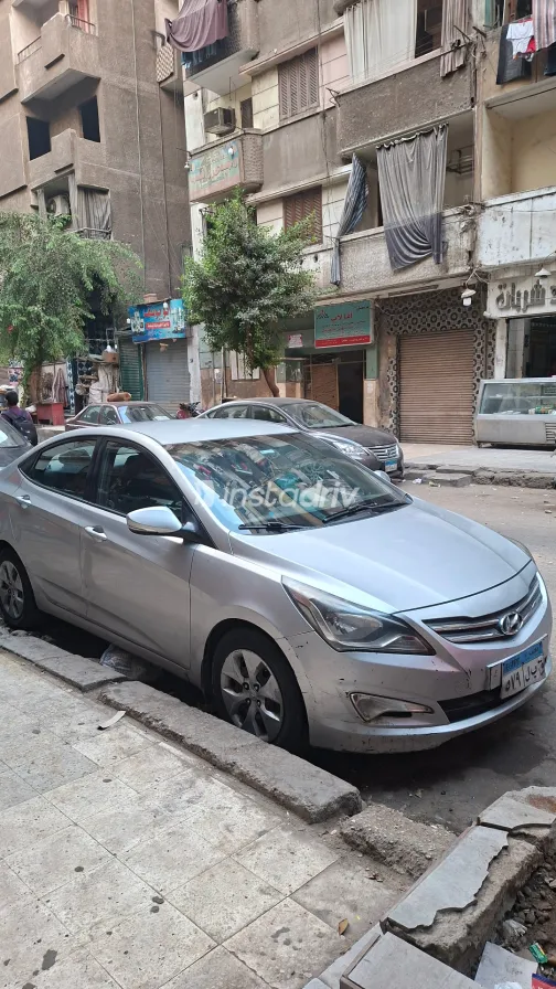 هيونداي سولاريس 2016 فضي أوتوماتيك مستعملة للبيع في القاهرة الكبرى ( القاهرة - الجيزة) - 3