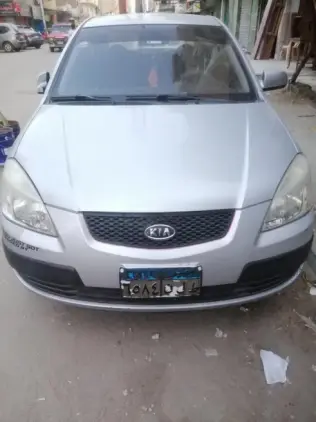 Kia Rio 2008 Silver Manual Used for Sale in Ismailia