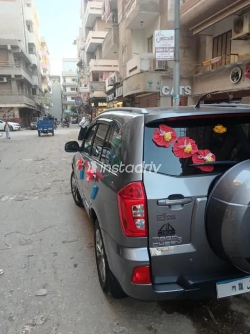 شيرى تيجو 3 2024 رمادي غامق أوتوماتيك مستعملة للبيع في المنصورة - 2