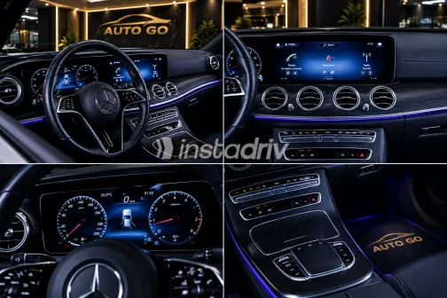 Mercedes E 200 2021 White Automatic Used for Sale in Greater Cairo ( Cairo + Giza) - 3