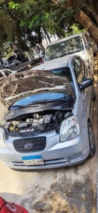Kia Picanto 2007 Silver Manual Used for Sale in Greater Cairo ( Cairo + Giza)