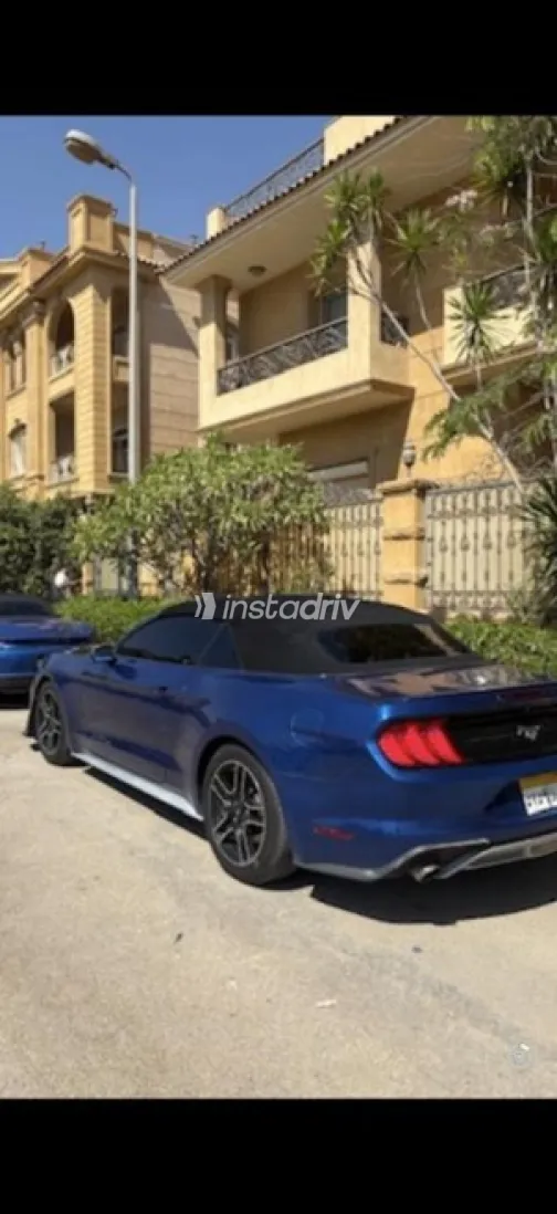فورد موستانج 2018 أزرق أوتوماتيك مستعملة للبيع في المقطم - 2