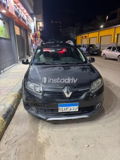 Renault Sandero Step Way 2015 Black Manual Used for Sale in Alexandria - 1