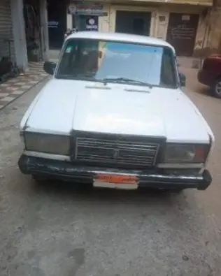 Lada 2107 2010 White Manual Used for Sale in Hadayeq El Zeitoun