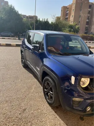 Jeep Renegade 2020 Blue Automatic Used for Sale in Greater Cairo ( Cairo + Giza)