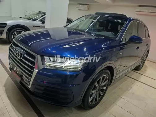 Audi Q8 2023 Dark Blue Automatic Used for Sale in Cairo - 4