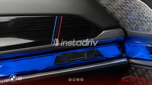 بي ام دبليو اى 7 2023 رمادي أوتوماتيك مستعملة للبيع في القاهرة - 9