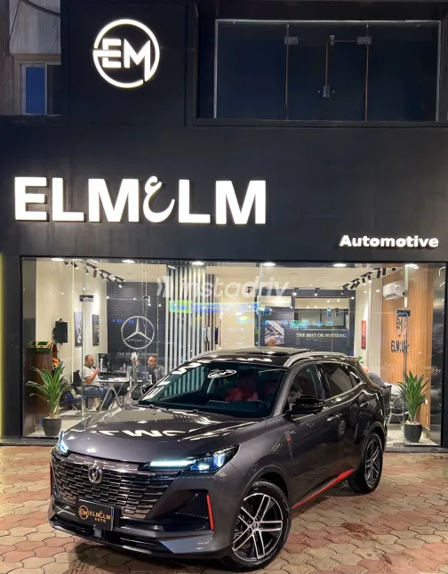 Changan CS 55 2024 Gray Automatic Used for Sale in Greater Cairo ( Cairo + Giza) - 9