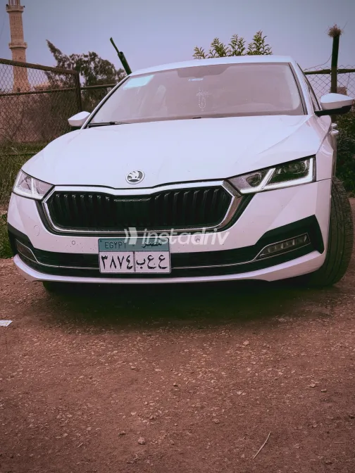 Skoda Octavia 2021 White Automatic Used for Sale in Greater Cairo ( Cairo + Giza) - 2
