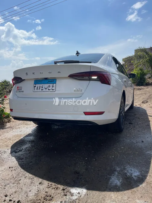 Skoda Octavia 2021 White Automatic Used for Sale in Greater Cairo ( Cairo + Giza) - 4