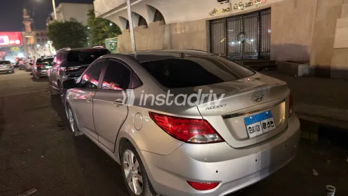 Hyundai Accent 2024 Silver Automatic Used for Sale in Greater Cairo ( Cairo + Giza) - 3