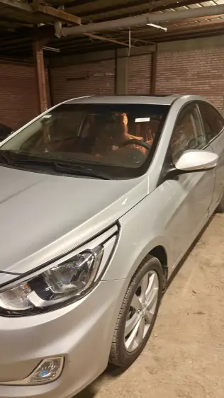 Hyundai Accent 2024 Silver Automatic Used for Sale in Greater Cairo ( Cairo + Giza)