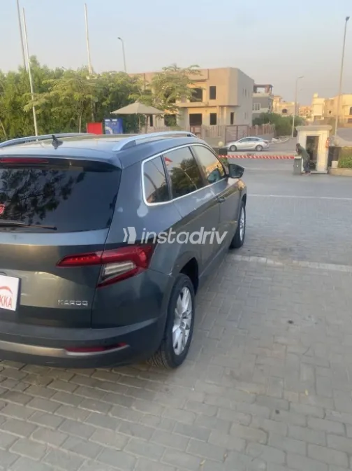 Skoda Karoq 2019 Gray Automatic Used for Sale in Giza - 7