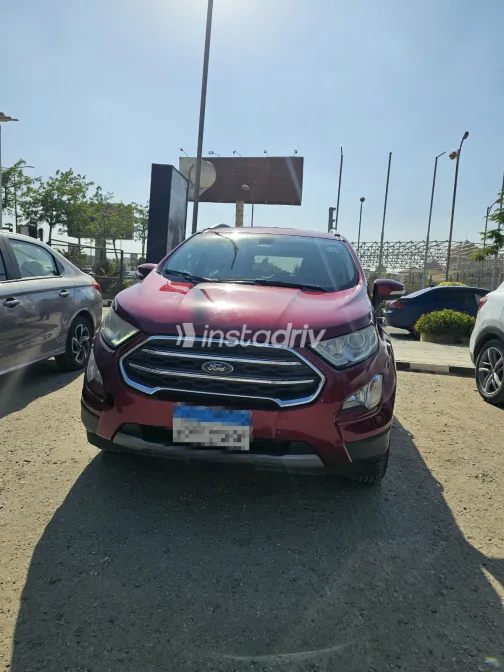 Ford EcoSport 2019 Red Automatic Used for Sale in Greater Cairo ( Cairo + Giza) - 1