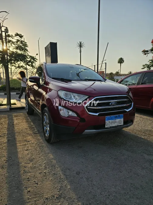 Ford EcoSport 2019 Red Automatic Used for Sale in Greater Cairo ( Cairo + Giza) - 2