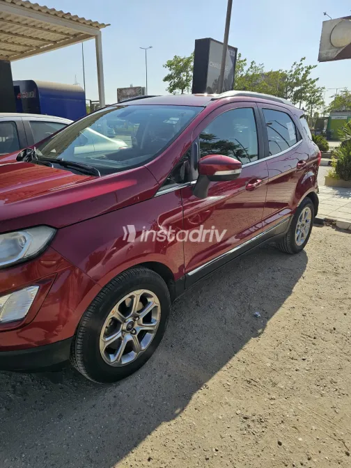 Ford EcoSport 2019 Red Automatic Used for Sale in Greater Cairo ( Cairo + Giza) - 3