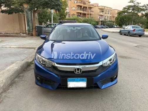 Honda Civic 2018 Blue Automatic Used for Sale in Greater Cairo ( Cairo + Giza) - 1