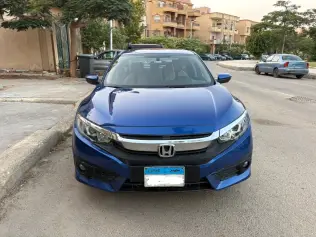 Honda Civic 2018 Blue Automatic Used for Sale in Greater Cairo ( Cairo + Giza)