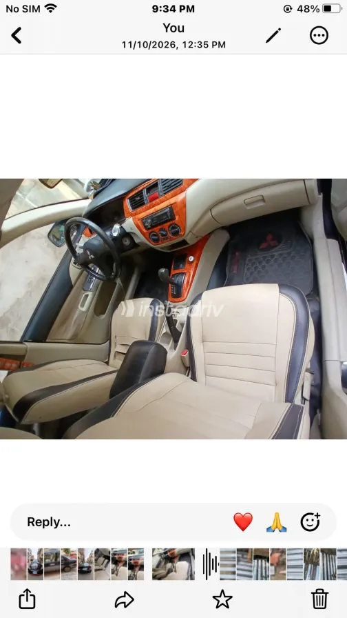 Mitsubishi Lancer 2008 Black Automatic Used for Sale in Greater Cairo ( Cairo + Giza) - 1