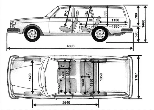 Volvo 240 1978 Red Manual Used for Sale in Greater Cairo ( Cairo + Giza) - 7