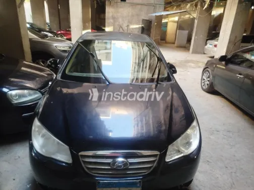 هيونداي إلنترا 2007 أسود يدوي مستعملة للبيع في مدينة نصر - 7