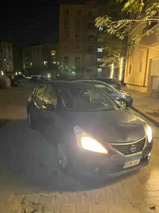 Nissan Tiida 2014 Dark Blue Automatic Used for Sale in 6 October