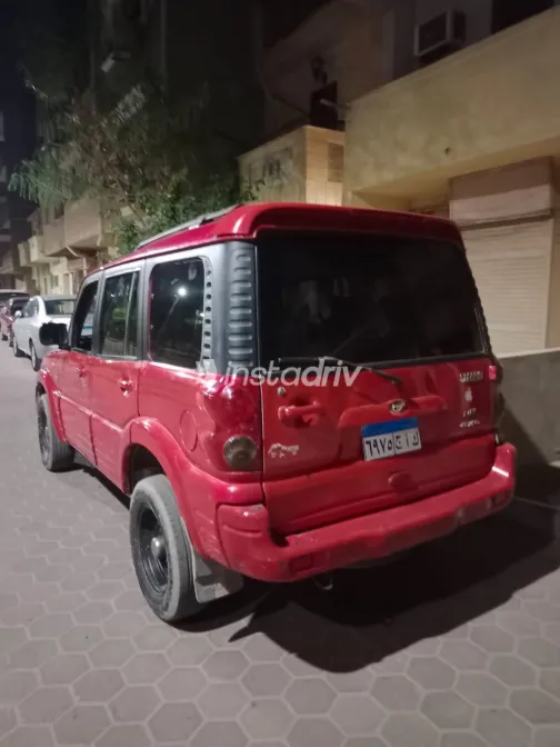 Mahindra Scorpio 2008 Red Manual Used for Sale in Greater Cairo ( Cairo + Giza) - 1