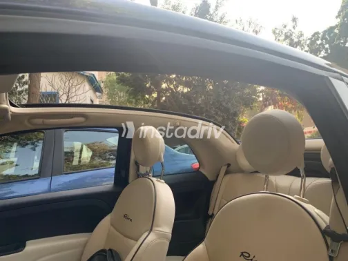 Fiat 500 2018 Dark Blue Automatic Used for Sale in 6 October - 3