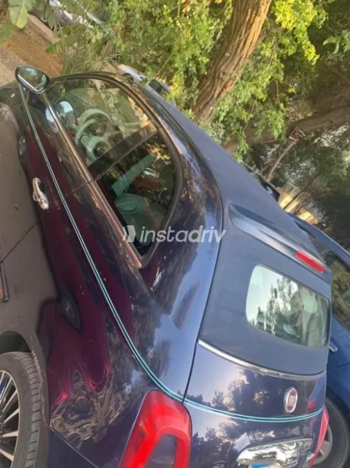Fiat 500 2018 Dark Blue Automatic Used for Sale in 6 October - 5