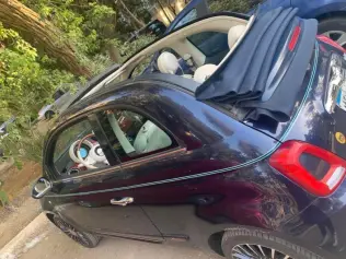 Fiat 500 2018 Dark Blue Automatic Used for Sale in 6 October
