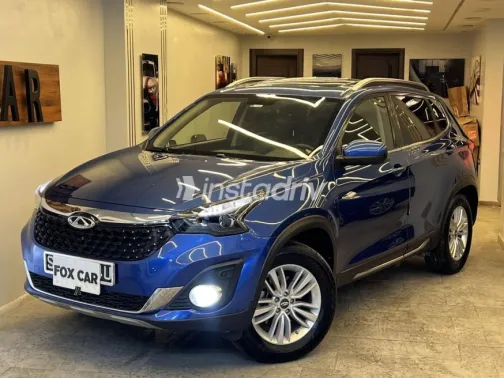 Chery Tiggo 7 2022 Dark Blue Automatic Used for Sale in Pyramids Gardens - 2