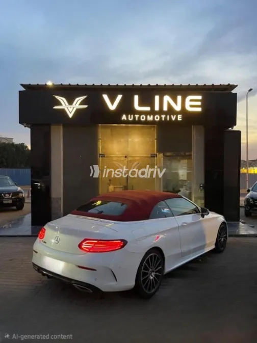 مرسيدس C 200 2019 أبيض أوتوماتيك مستعملة للبيع في القاهرة - 2