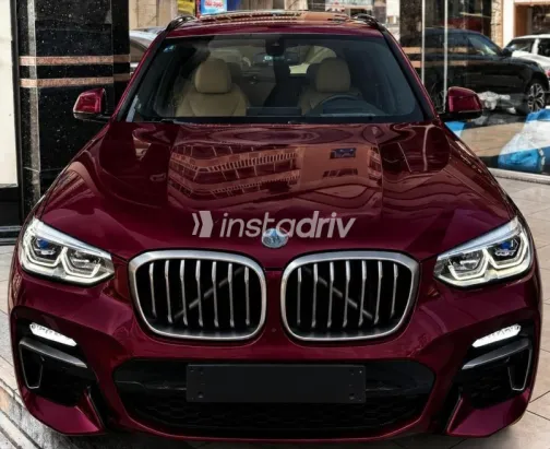 BMW X3 2019 Dark Red Automatic Used for Sale in Cairo - 1