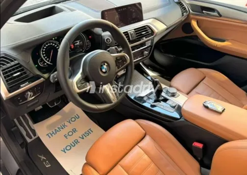 BMW X3 2019 Dark Red Automatic Used for Sale in Cairo - 6