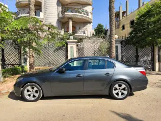BMW 525 2007 Dark Gray Automatic Used for Sale in Greater Cairo ( Cairo + Giza)