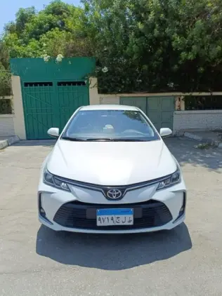 Toyota Corolla 2020 White Automatic Used for Sale in Ismailia